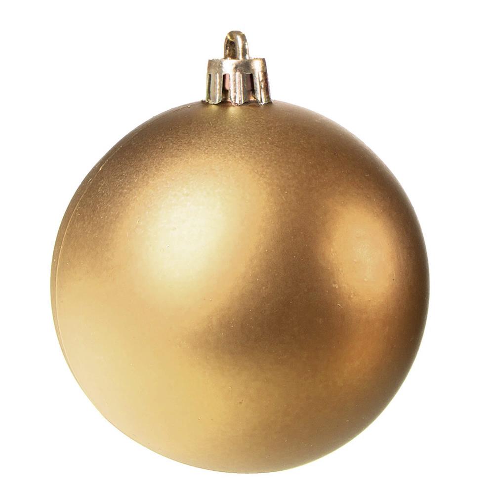 Set globuri de Craciun, 30 bucati, 3 modele, 3cm, auriu