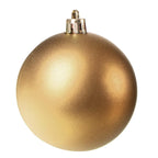 Set globuri de Craciun, 30 bucati, 3 modele, 3cm, auriu