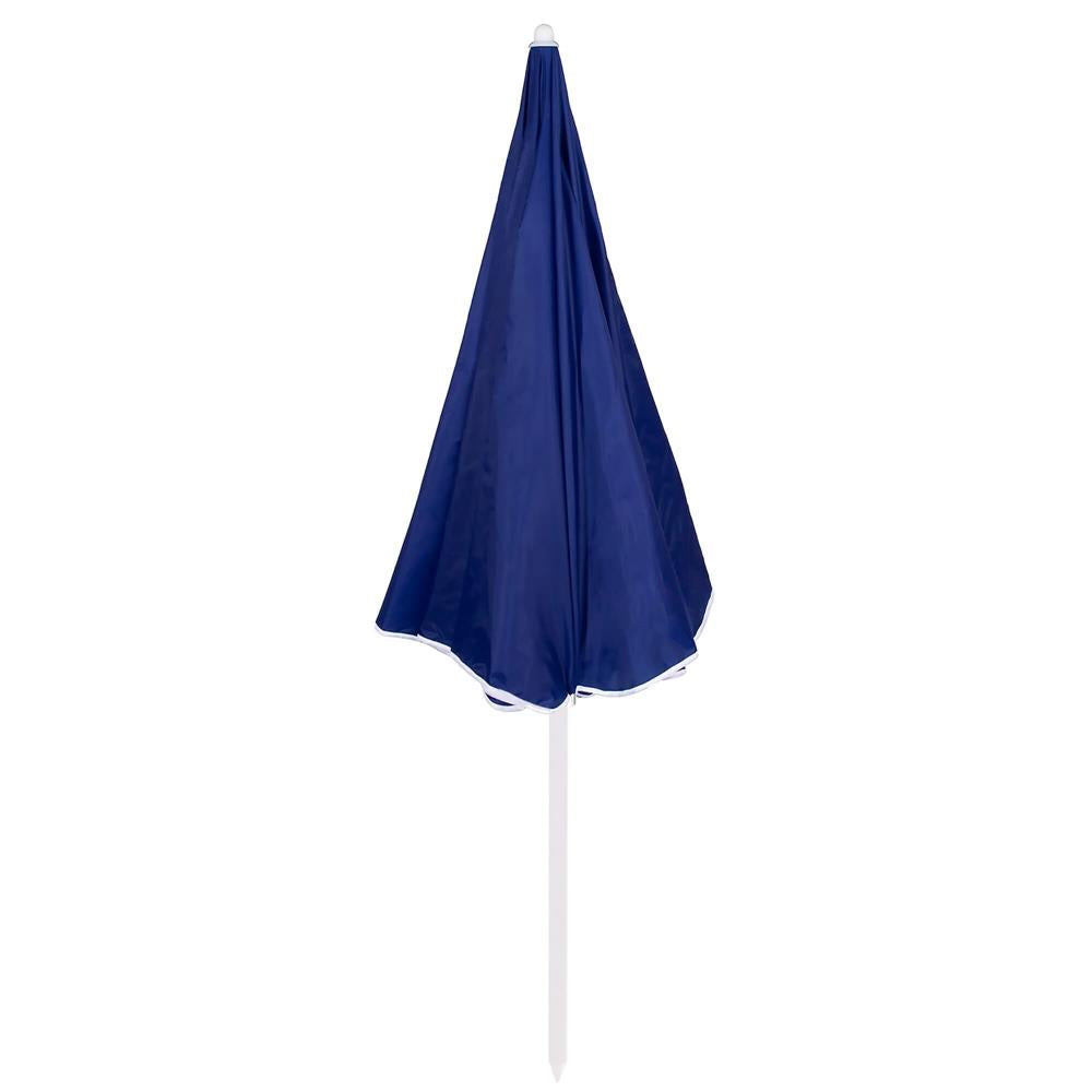 Umbrela de plaja pliabila,  BU022, 180cm, bleumarin