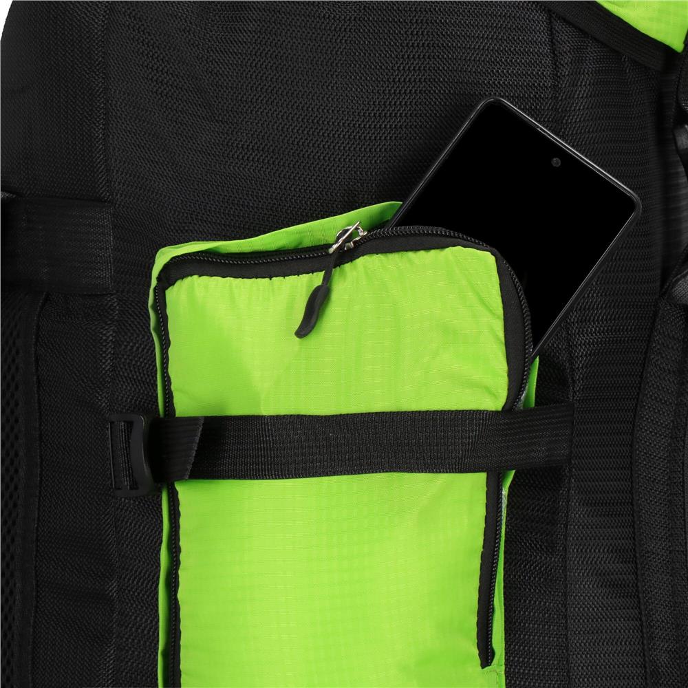 Rucsac tactic militar pentru drumetie, cu husa de ploaie, 90 litri, 25 kg, 85x38x26 cm, verde negru