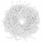 Ghirlanda luminoasa tip perdea cu flash 500 LED-uri, 20m, pentru interior/exterior, iluminare galbena