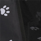 Geanta auto de transport animale de companie, caini si pisci, negru, 40x43x30cm