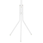 Cuier tip pom metalic , 12 agatatoare, 177cm, alb