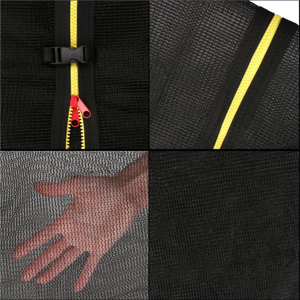 Plasa de siguranta si protectie trambuline, 396cm cu 8 stalpi interiori