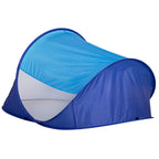 Cort plaja si picnic semi-deschis , protectie UV, 200x120x95cm, albastru