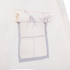 Cort copii  stil indian Teepee Tent cu fereastra, covoras gros si 2 perne, alb gri monocrom