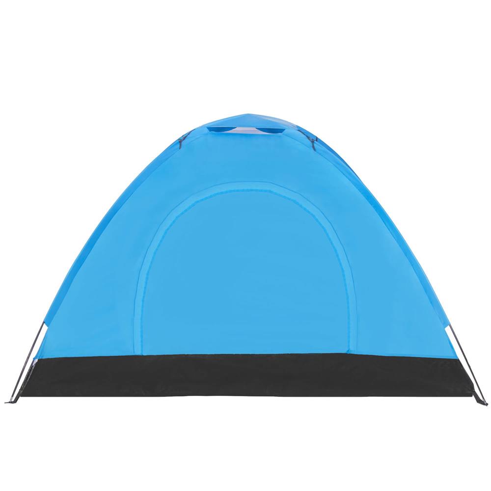 Cort plaja sau camping, impemeabil, cu protectie UV, 2 locuri, 200x150x110cm, albastru