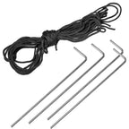 Cort plaja sau camping, impemeabil, cu protectie UV, 4 locuri, 210x240x130cm, gri albastru