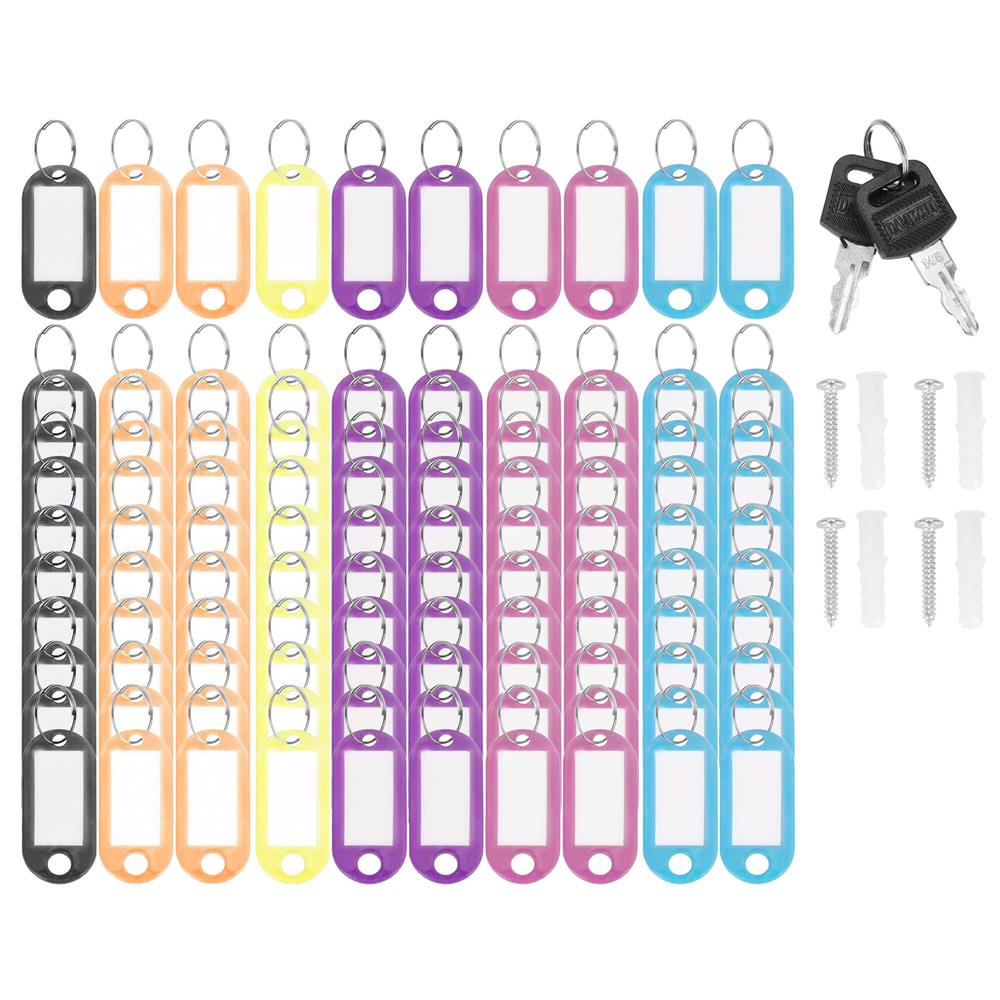 Cutie metalica din otel pentru 100 chei, echipata, 30x24x7cm, neagra