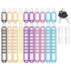 Cutie metalica din otel pentru 100 chei, echipata, 30x24x7cm, neagra