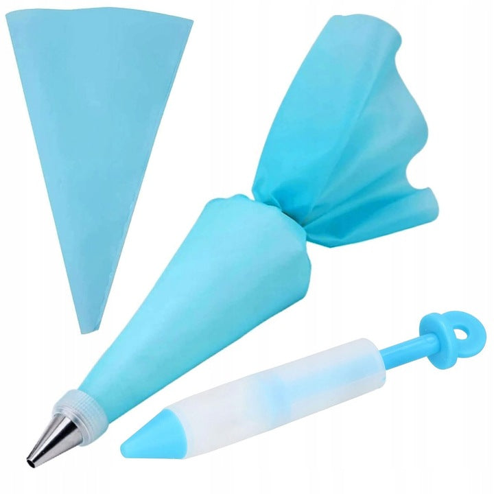 Set patiserie, 83 piese cu sabloane pentru ornarea prajiturilor