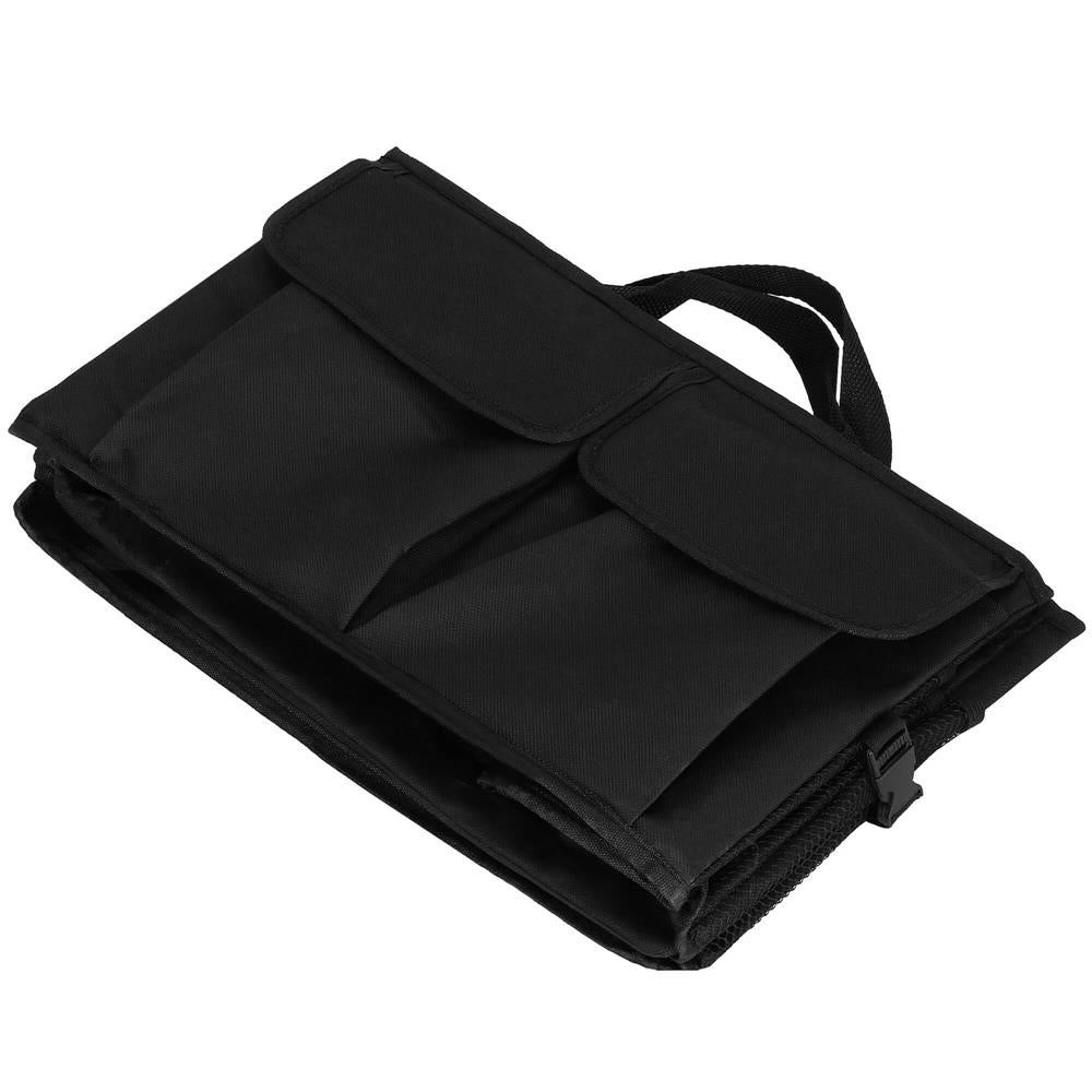 Organizator portbagaj pliabil, compartimentat, rezistent la apa, 56x40x26cm, negru