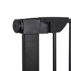 Poarta de siguranta Safety Gate pentru scari, ajustabila 83-89 cm, din otel, neagra