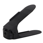 (DL) Set 10 organizatoare pentru pantofi regalabile, plastic, culoare negru