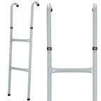 Scara universala din otel pentru trambuline, 2 trepte, 90cm