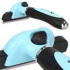 Perie trimmer pentru caini si pisici cu par lung sau scurt, autocuratare, lama 10cm, negru albastru