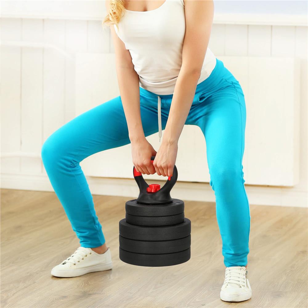 Gantera Kettlebell reglabila 10kg negru