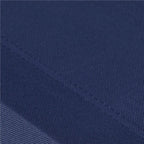 Pat pliant pentru camping, structura metalica, 190x74x42cm, 150kg, albastru marin