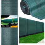 Plasa umbrire si intimitate pentru gard, 1.7m latime, 25m lungime, 140g densitate, verde