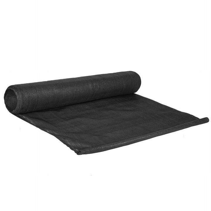 Plasa umbrire si intimitate pentru gard, 1.5m latime, 50m lungime, 140g densitate, gri