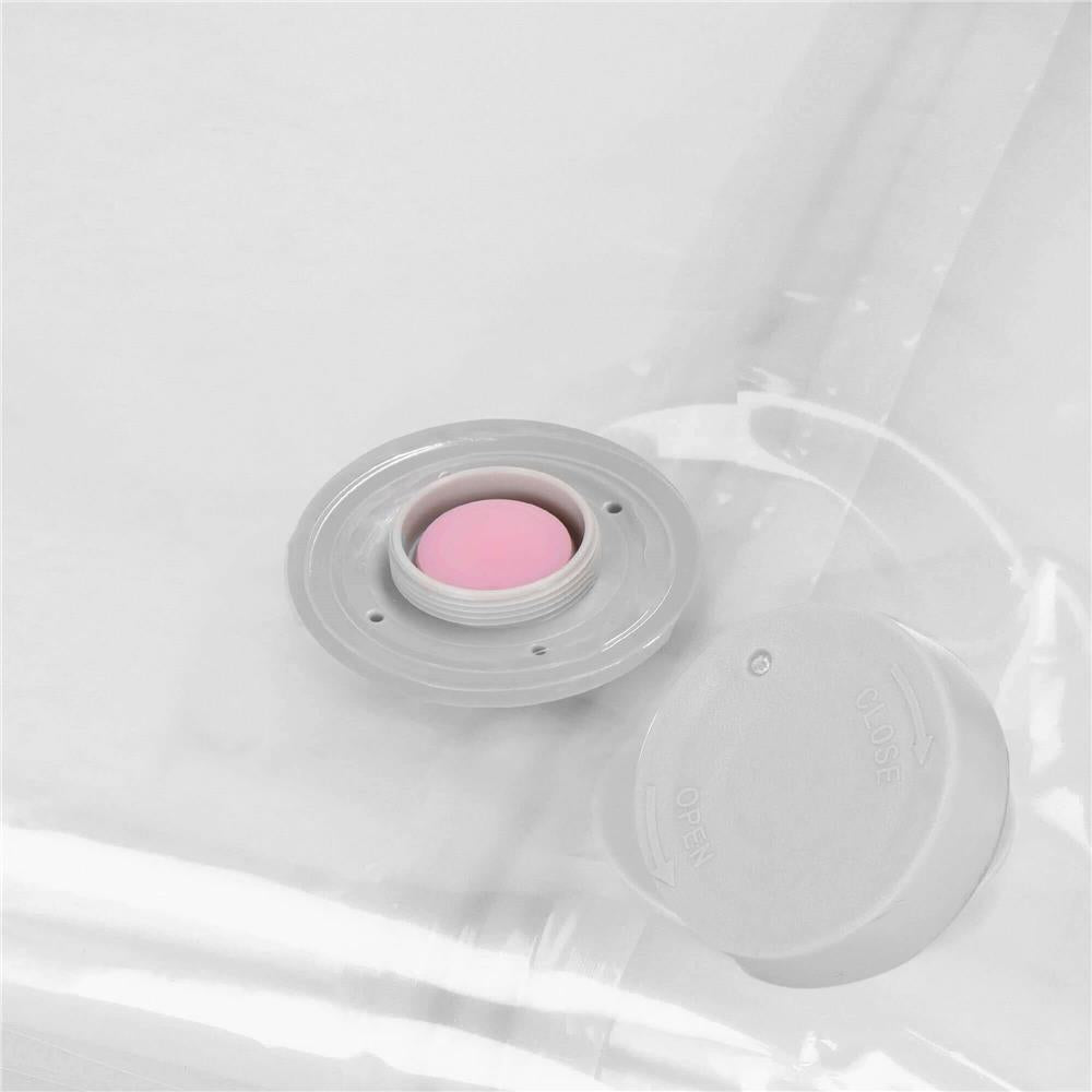 Set 12 saci de vidat haine, 4 dimensiuni diferite, transparent