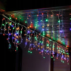 (DL) Ghirlanda luminoasa 500 LED-uri, 20m, pentru interior/exterior, telecomanda, iluminare multicolora