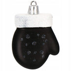 Set globuri si decoratiuni de Craciun, 77 piese, diverse dimensiuni, negru