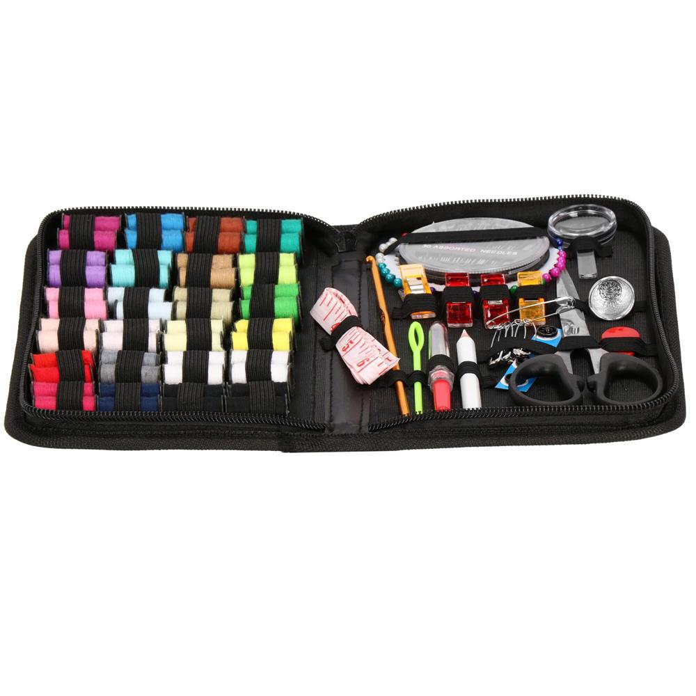 Set articole de cusut cu geanta de depozitare, 172 piese