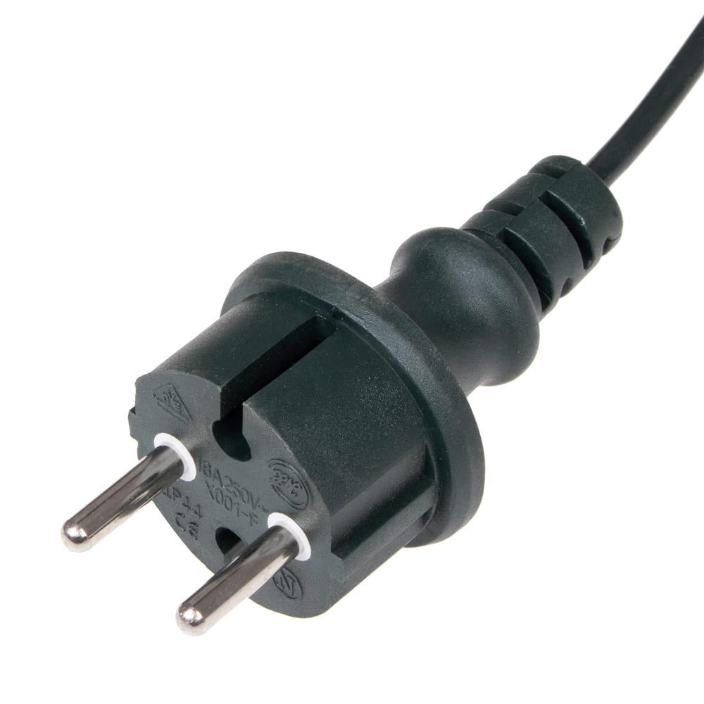 Instalatie lumini pentru bradul de Craciun, 91,5 metri, 1500 LED-uri, alb cald