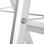 SONGMICS Scara dubla din aluminiu, multifunctionala, sarcina 150kg, cu 3 trepte, 59x44x62cm