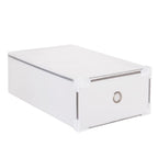 Set 10 cutii organizare pentru pantofi, 34x22x13, transparent