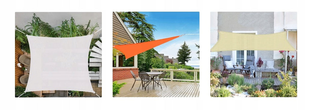 Kit de fixare pentru prelate de soare sau hamace, otel, 9 elemente