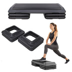 Stepper aerobic fitness profesional, 3 niveluri de inaltime, suporta maxima 350 kg