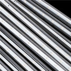 Instalatie de Craciun, 10 tuburi, 50cm, 480 LED, ploaie de meteoriti, albastru