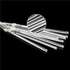 (DL) Instalatie de Craciun, 8 tuburi, 30cm, 144 LED, ploaie de meteoriti, alb