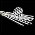 (DL) Instalatie de Craciun, 8 tuburi, 30cm, 144 LED, ploaie de meteoriti, galben