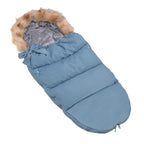 Sac iarna de bebelusi pentru carucior, marime universala, 90x45cm, albastru