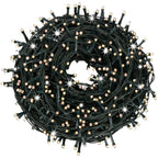 Ghirlanda luminoasa tip perdea Premium 500 LED-uri, 22,5m, 30Wati, interior/exterior, cu flash, alb cald (galben)