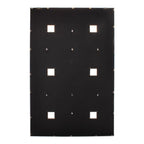 Rama foto de perete, colaj de 24 fotografii, 57x86cm, alb