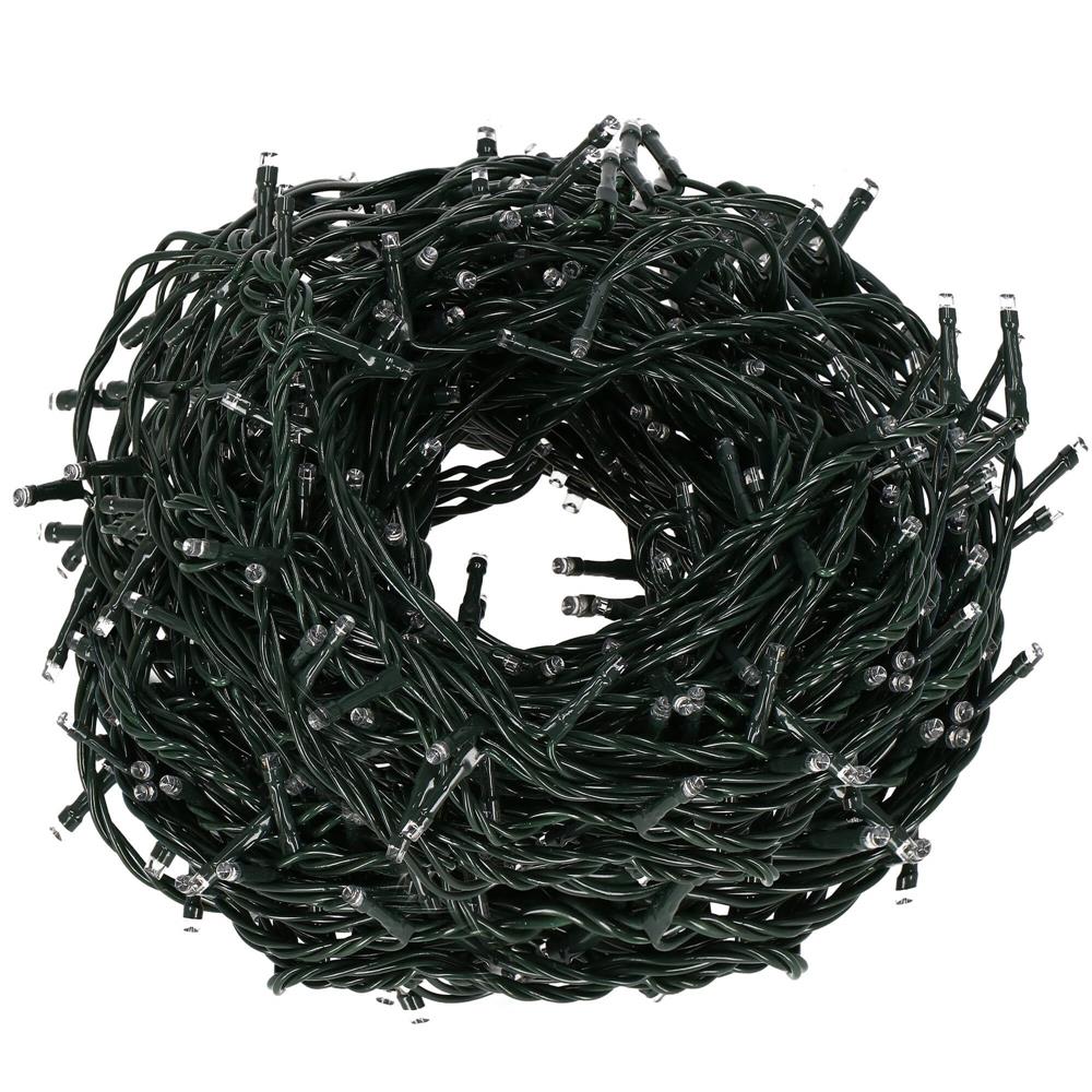 Instalatie lumini pentru bradul de Craciun, 31,5 metri, 500 LED-uri, multicolor