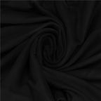 Set 4 huse pentru scaune de evenimente, marime universala, poliester si spandex, negru