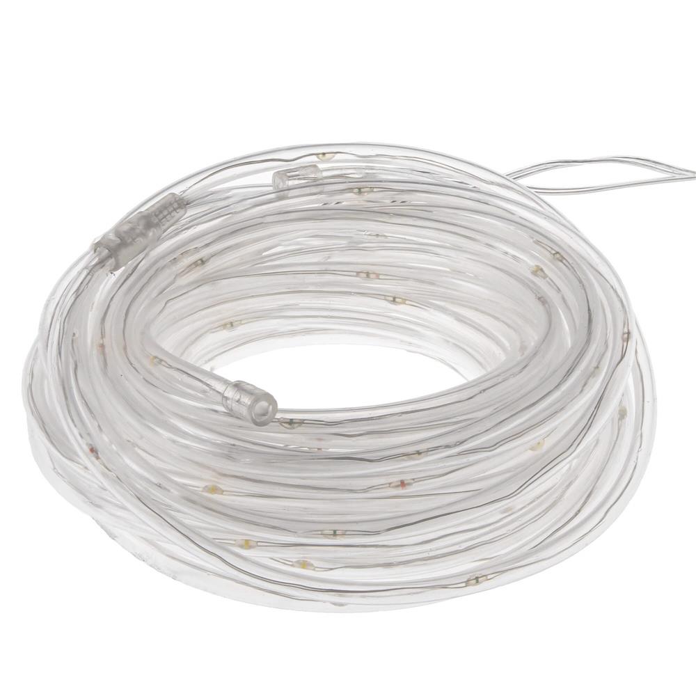 (DL) Instalatie tub furtun luminos pentru Craciun cu baterii 3xAA, 50 LED-uri, 5m, multicolor