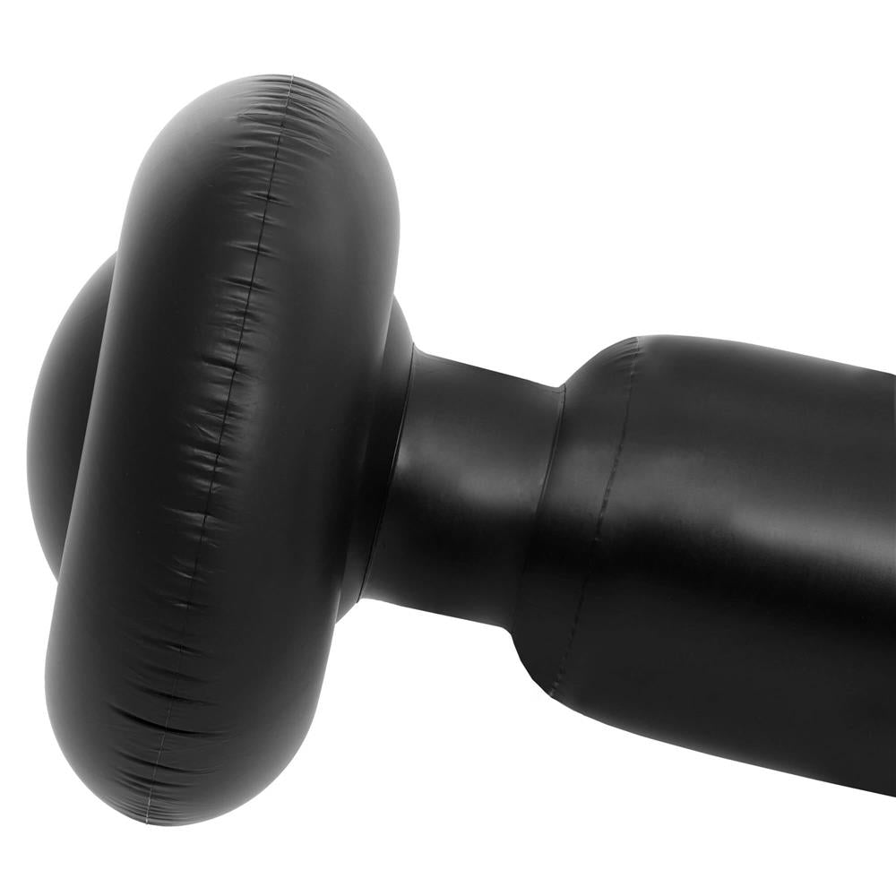 Sac de box gonflabil pentru copii, Inaltime 160 cm, PVC, Negru