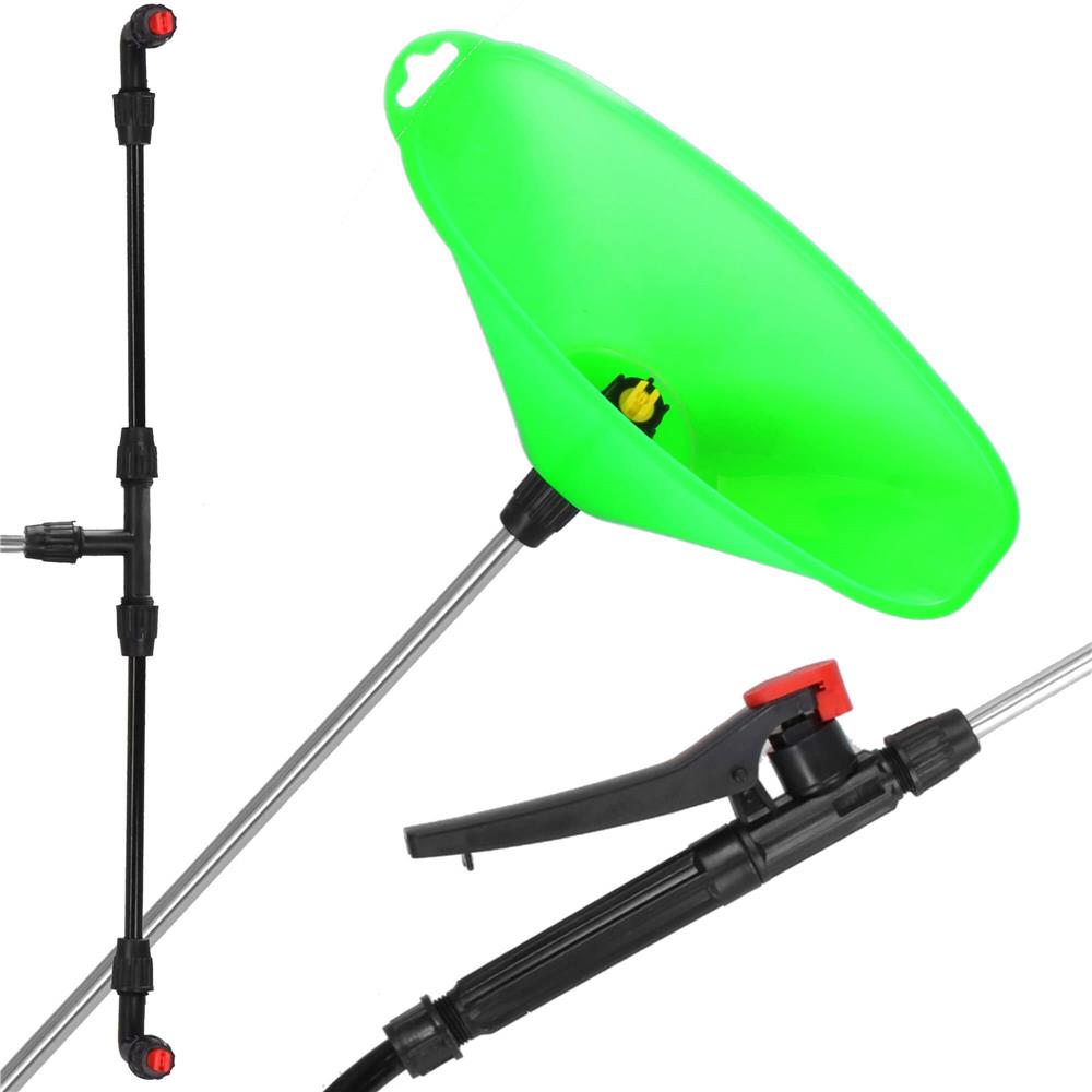 Pompa de stropit electric rucsac 16L, cu acumulator, 6 duze, lance telescopica si presiune reglabila