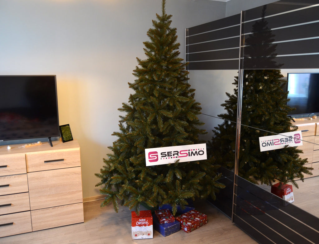 Brad artificial Christmas Deluxe by , Royal, 240cm