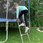Scara universala din otel pentru trambuline, 2 trepte, 90cm
