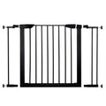 Poarta de siguranta Safety Gate pentru scari, ajustabila 97-103 cm, din otel, neagra