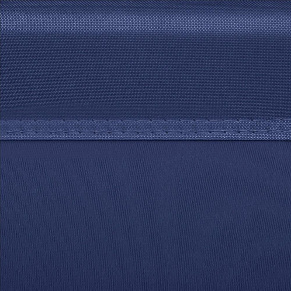 Husa din panza pentru leagan de gradina, sezut si spatar, 110x90cm, albastru