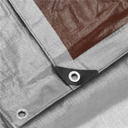 Prelata din polietilena impermeabila laminata, 270g/m2, 3x3m, gri