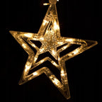 (DL) Instalatie lumina tip perdea cu 92 LED-uri, 2m, pentru interior/exterior, stelute iluminare alba